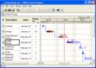 Gantt Designer screenshot